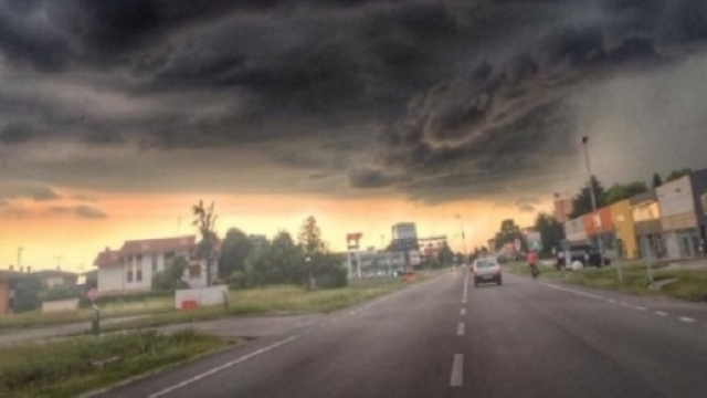 tromba d'aria in friulivenezia giulia