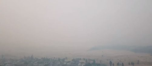 Spokane air quality hazardous: Fire smoke unundating Spokane, blanketing region - youtube screen capture / D3stroy3r123456