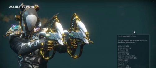 &lsquo;Warframe&rsquo; offers a lot of powerful secondary weapons. Photo via Tactical Potato/YouTube