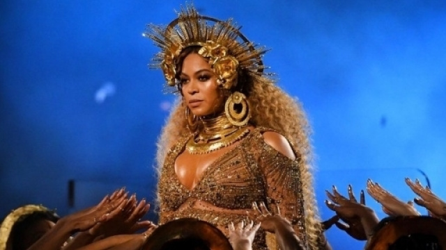 La popstar americana Beyonc&eacute; durante un concerto