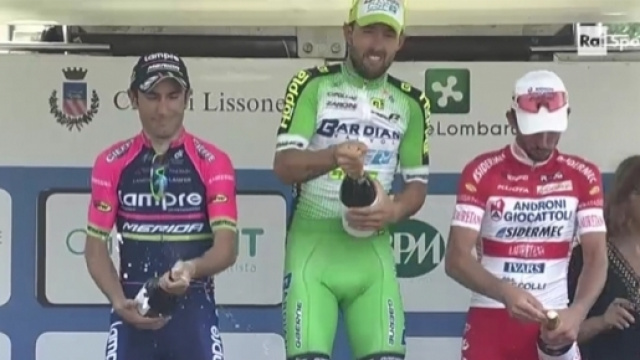 Sonny Colbrelli, vincitore della Coppa Agostoni 2016