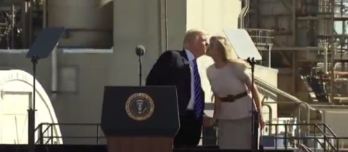 Donald Trump and Ivanka Trump, via Twitter