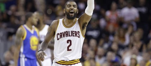 Kyrie Irving is finally part of the Boston Celtics team (via YouTube/NBA)