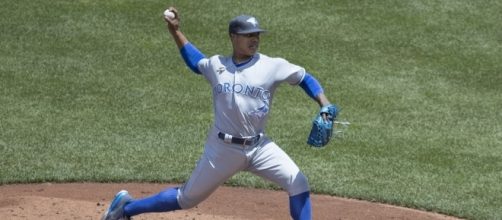 Marcus Stroman. Blue Jays at Orioles 6/19/16. Keith Allison-Image Credit: Flickr.