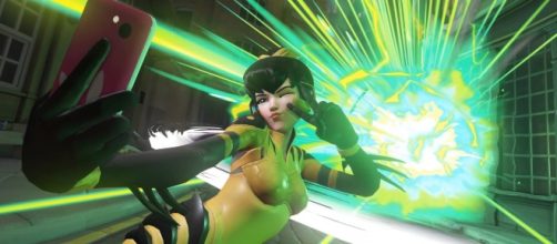 'Overwatch' hero D.Va. [Image via YouTube/GameplayOnly]