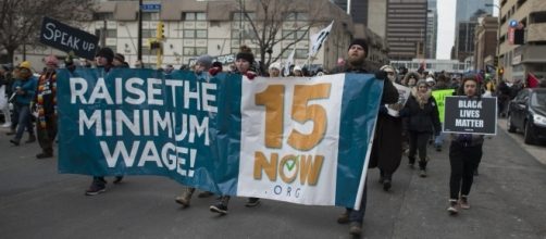 Protestors ata a Black Lives Matter Rally - Fibonacci Blue / Creative Commons Attribution Licence