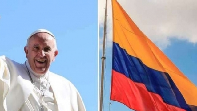 Papa Francesco si recher&agrave; in Colombia per un viaggio della pace.