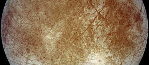 Europa moon of Jupiter (Courtesy NASA)