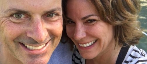 LuAnn De Lesseps poses with husband Tom D'Agostino. [Photo via Instagram]