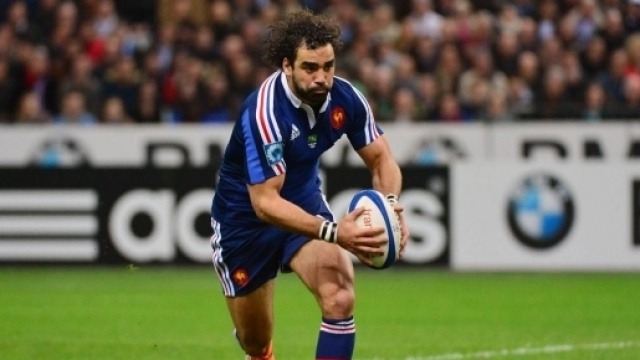 Le trois-quarts aile de Touslouse, Yoann Huget/ Rugbyrama