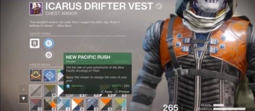 Shaders in "Destiny 2." [Image via YouTube/MoreConsole]