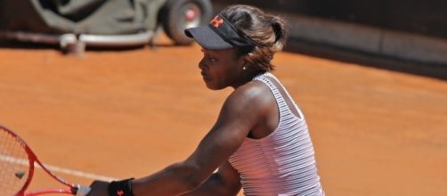 Sloane Stephens before her treacherous stress fracture--Marianne Bevis