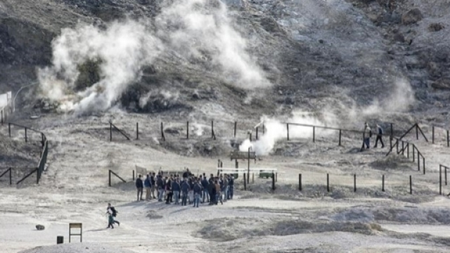 Le fumarole della Solfatara di Pozzuoli (fonte: internet)