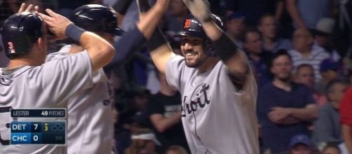 Nicholas Castellano's grand slam home run helped the Detroit Tigers get Friday's 5-4 win over Toronto. [Image via MLB/YouTube]