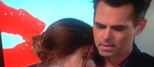 Victoria and Billy bonding. CBS/WDBJ screenshot. Cheryl E Preston.