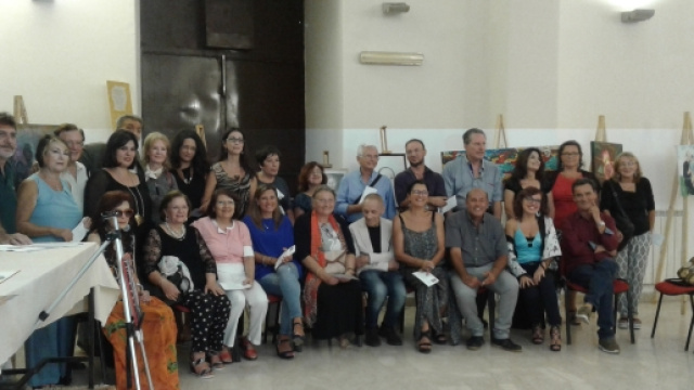 Artisti per Don Pino Puglisi: il gruppo.