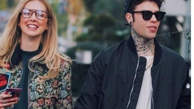 Fedez e la blogger Chiara Ferragni pronti per il nuovo viaggio