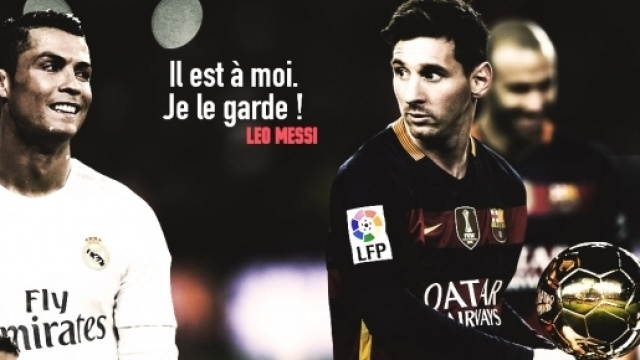 Ballon d'or : Une perp&eacute;tuelle comp&eacute;tition entre Messi et Ronaldo !-(image goal.com)