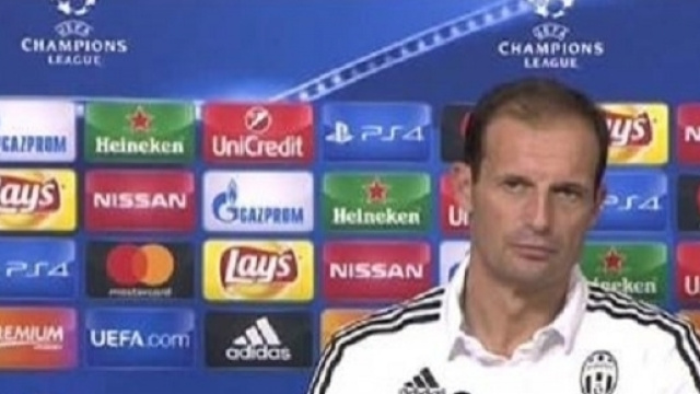 L'allenatore della Juventus Massimiliano Allegri