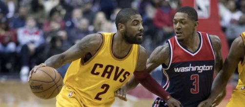 Kyrie Irving talked about Isaiah Thomas and his return to Boston. Image Credit: Keith Allison