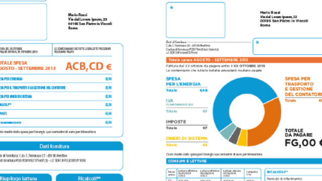 CAMBIA LA BOLLETTA DI ENERGIA. LA PROSSIMA SARA' LA BOLLETTA 2.0 ... - adiconsumlecce.it