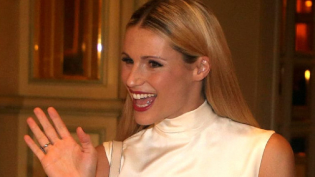 l'onnipresente Michelle Hunziker conduttrice del Festiva 2018