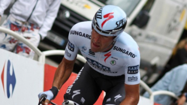 Matteo Tosatto in maglia Saxo Bank