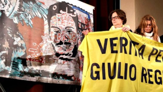 Una manifestazione per chiedere la verit&agrave; su Giulio Regeni (fonte il Fatto quotidiano)