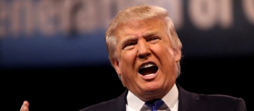 Donald Trump speaking at the 2013 Conservative Political Action Conference (CPAC) in National Harbor, Maryland. By Gage Skidmore.