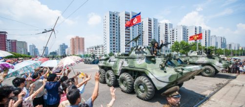 The North Korean population are well-trained and highly militarized. [Image via Uri Tours, Flickr]