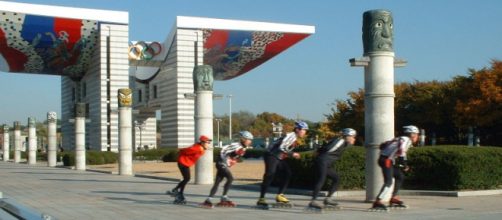World Peace Gate, at the Olympic Park in Seoul. - [Image credit &ndash; Nagyman / Wikimedia Commons]