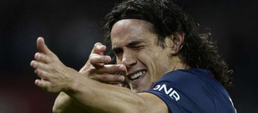 Edison Cavani, jugador del PSG