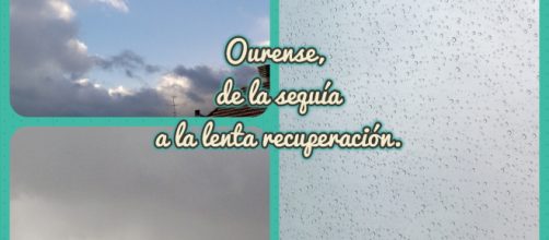 Las borrascas de estos d&iacute;as devuelven el agua y la t&iacute;pica imagen lluviosa a Ourense