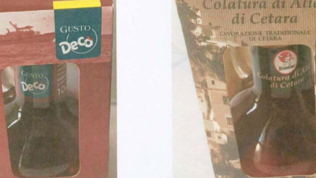 I lotti di produzione di colatura di alici di Cetara ritirati