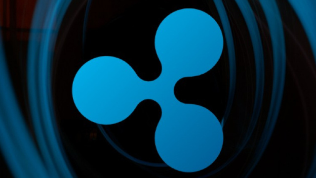 Il logo ufficiale della criptovaluta Ripple