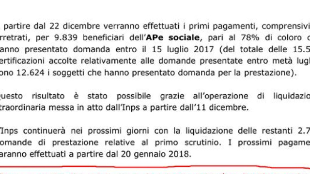 Ultime novit&agrave; al 15 gennaio 2018 sulla liquidazione pensioni precoci, a che punto siamo?