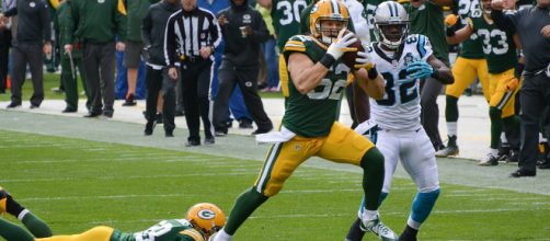 Packers playing the Panthers. - [Photo credit: Mike Morbeck / Flickr]