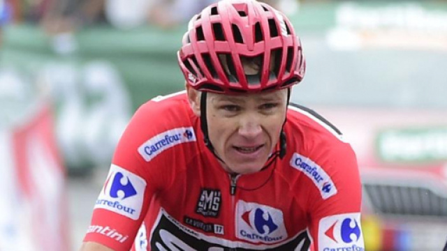 Chris Froome, risultato positivo al salbutamolo all'ultima Vuelta Espana