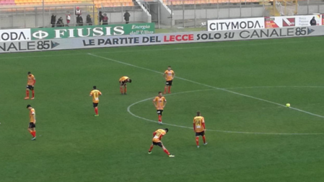 Lecce- Matera si &egrave; giocata nel pomeriggio.