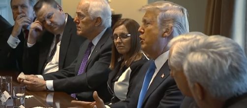 Questions loom over President Trump and other officials' response to false alarm. - [CBS News / YouTube screencap]