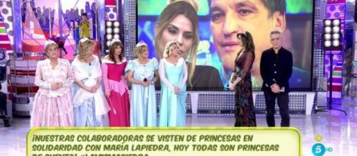 S&aacute;lvame: Mar&iacute;a Lapiedra, su marido y su amante nos toman el pelo