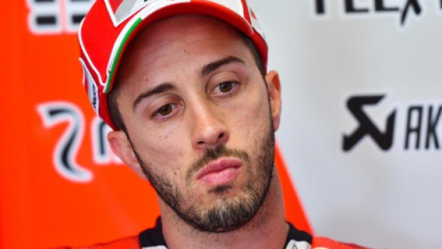 Andrea Dovizioso con i colori Ducati