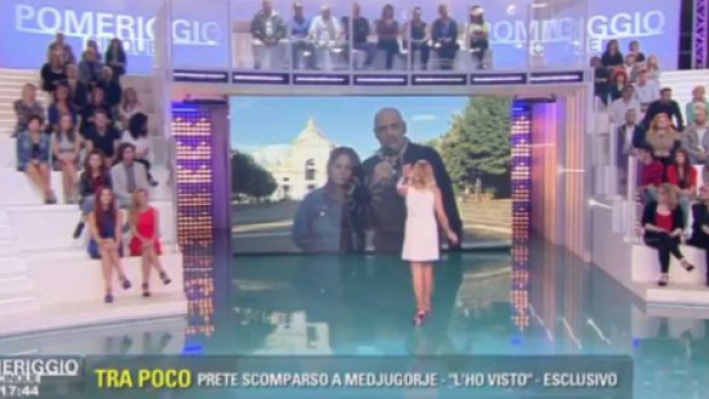 Barbara D'Urso terrorizzata in tv