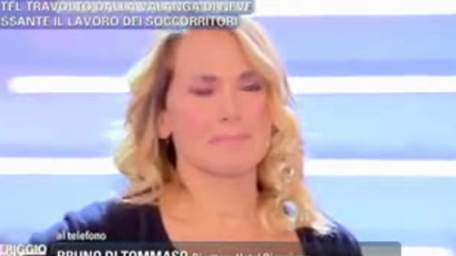 Pomeriggio 5, Barbara D'Urso shock