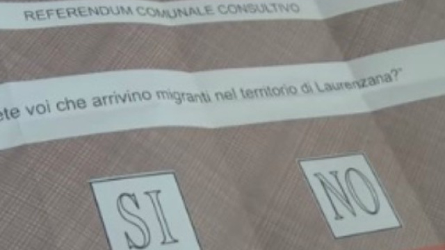 Referendum, ecco il quesito stampato sulla scheda.