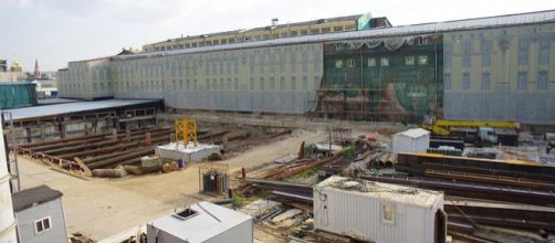 Construction site in Akimanka District, Moscow (Image credit - Svetlov Artem, Wikimedia Commons)