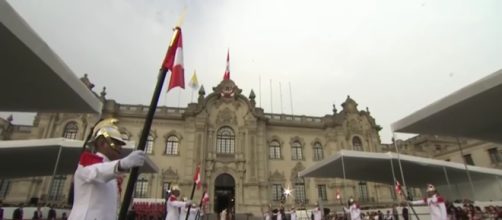 Pope visiting Peru's presidential palace in order to discuss enviromental and curruption issues. - [Al Jazeera Englishl / YouTube screencap]