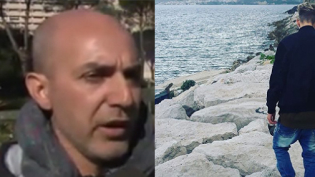 A sinistra Salvatore Ascione, a destra Ciro Ascione trovato morto lungo la ferrovia a Casoria