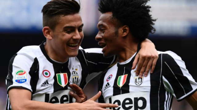 Juventus, stop per Dybala e Cuadrado
