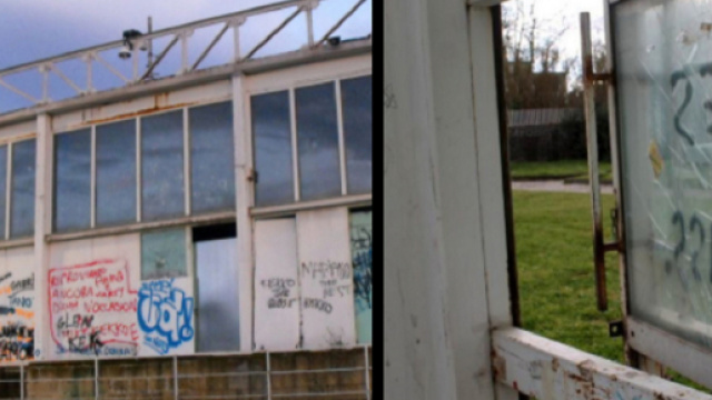 La villa Comunale di Pomigliano in condizioni disastrose